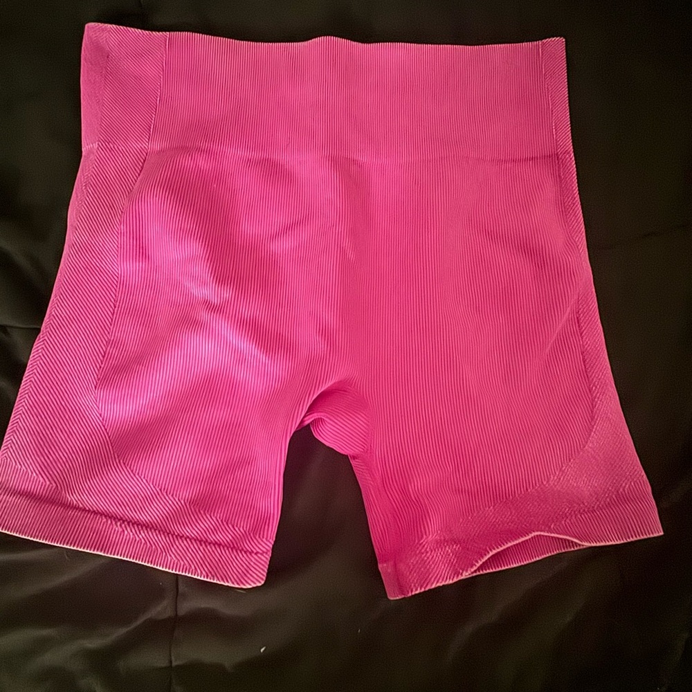 SHEIN Women's Pink Workout Shorts